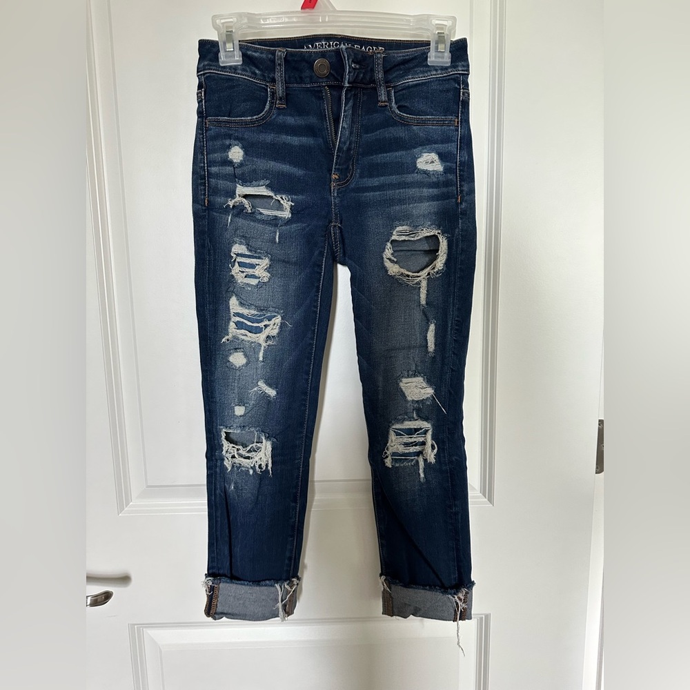 American Eagle Outfitters Super Stretch Jegging Crop